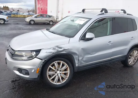 2013 Volkswagen Tiguan Se из США, поврежденный, VIN WVGBV7AX7DW521178